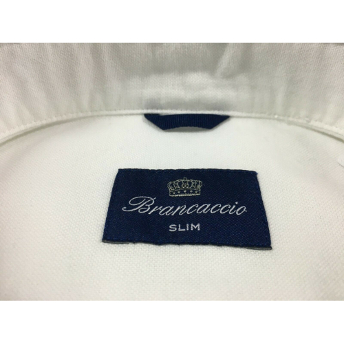 BRANCACCIO camicia uomo Oxford button-down con taschino mod NICK ABL06