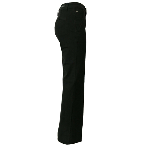 ATELIER CIGALA’S Pantalone nero mod 16-230 CHINO FLARE TRS03 MADE IN ITALY