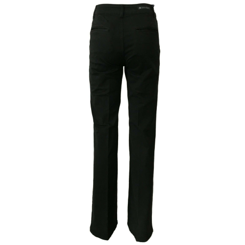 ATELIER CIGALA’S Women's trousers black mod 16-230 CHINO FLARE TRS03 MADE IN ITALY