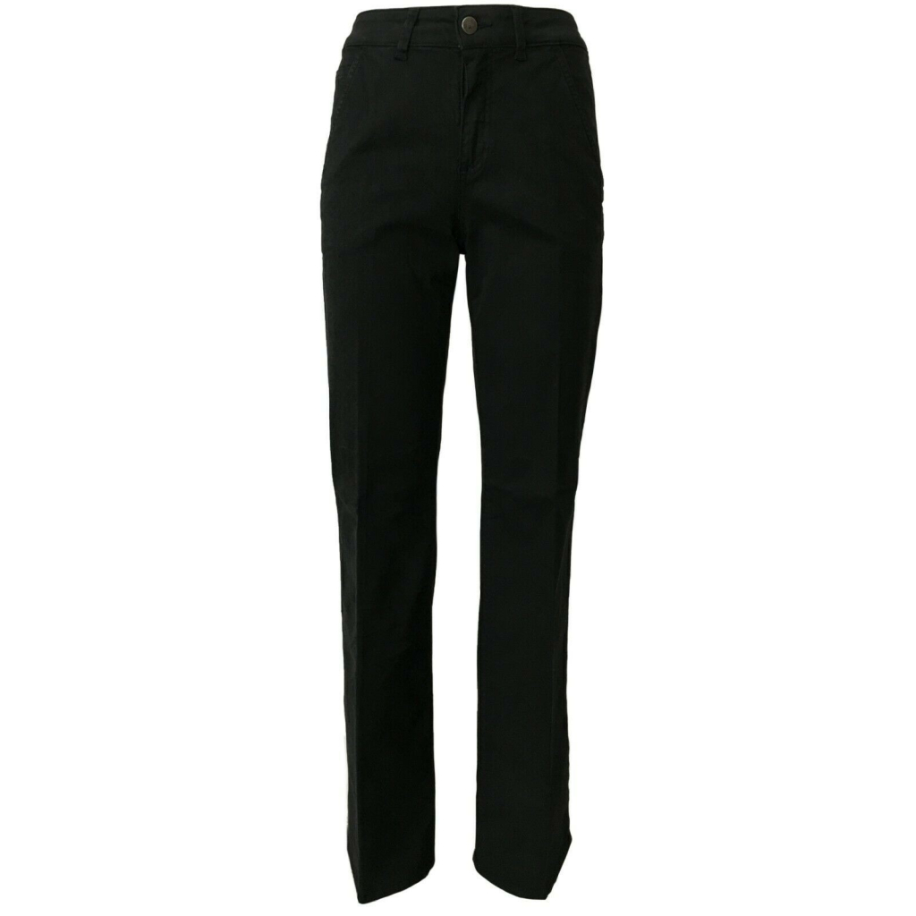 ATELIER CIGALA’S Women's trousers black mod 16-230 CHINO FLARE TRS03 MADE IN ITALY