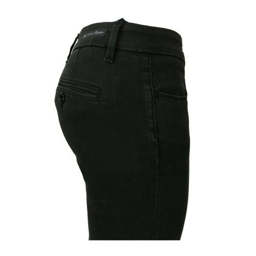 ATELIER CIGALA’S Women's jeans black mod 16-314 SKINNY CLASSIC TBDS05 MADE IN ITALY