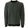 BKØ man sweater cotton/wool mod DU19543 MADE IN ITALY