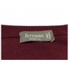 FERRANTE V-knit man dove-gray 100% wool MADE IN ITALY