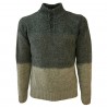 FERRANTE Maglia uomo cotone/lana collo con bottoni mod 42U25302 MADE IN ITALY