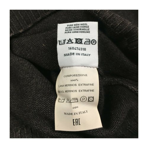 FERRANTE Maglia uomo lavaggio dyed mod 42G37101 100% lana MADE IN ITALY