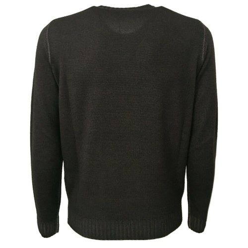 FERRANTE Maglia uomo lavaggio dyed mod 42G37101 100% lana MADE IN ITALY