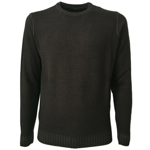 FERRANTE sweater man dyed color mod 42G37101 100% wool MADE IN ITALY