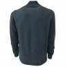 FERRANTE cardigan man with zip mod 42G3002 100% wool MADE IN ITALY