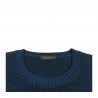 FERRANTE Maglia uomo lavorazione in rilievo mod 42U22113 100% lana MADE IN ITALY