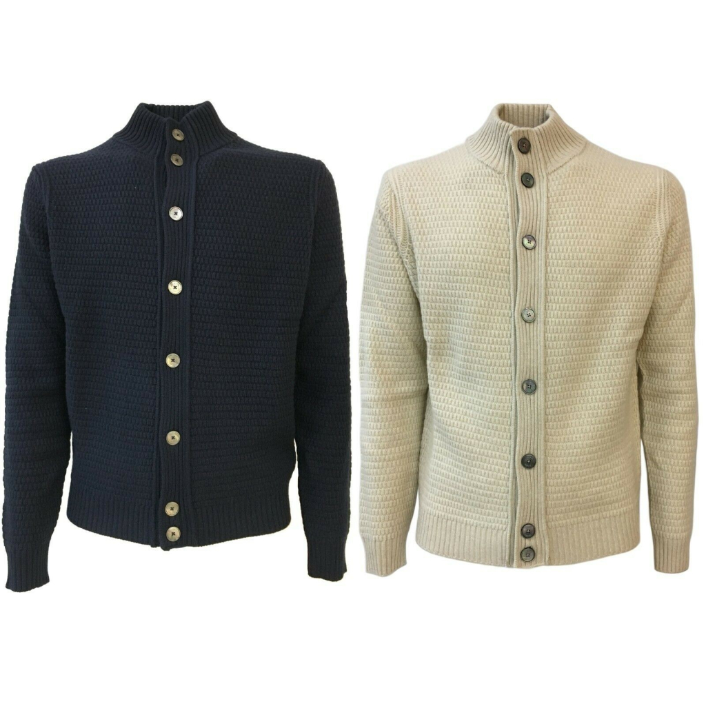 FERRANTE blouson man wool/cashmere with buttons mod 42R20010 MADE IN ITALY FERRANTE blouson man wool/cashmere with buttons mod 42R20010 MADE IN ITALY