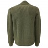 FERRANTE Cardigan uomo zip maglia inglese mod 42U22025 100% lana MADE IN ITALY