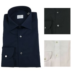 BRANCACCIO camicia uomo manica lunga mod LUKE ABHA02 100% cotone