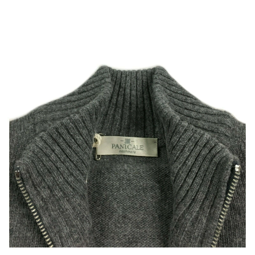 PANICALE Cardigan uomo con zip mod U25714GZ 85% lana 15% cashmere MADE IN ITALY