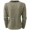 TREDICINODI Giacca donna tortora mod W1334 70% lana 30% cashmere MADE IN ITALY