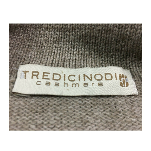 TREDICINODI women's jacket dove grey 70% wool 30% cashmere mod W1334 MADE IN ITALY