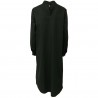BRAVAA  women's long shirt black art B119 95% cotton 5% elastane MADE IN ITALY