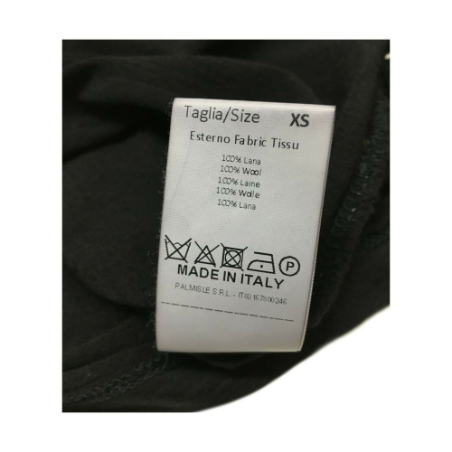 4.10 by BKØ Maglia donna jersey lupetto mod DD19458 100% lana MADE IN ITALY