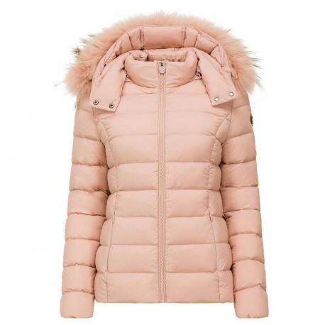 JOTT woman down jacket with fur 90% down 10% feather mod 8903CAR CAROL