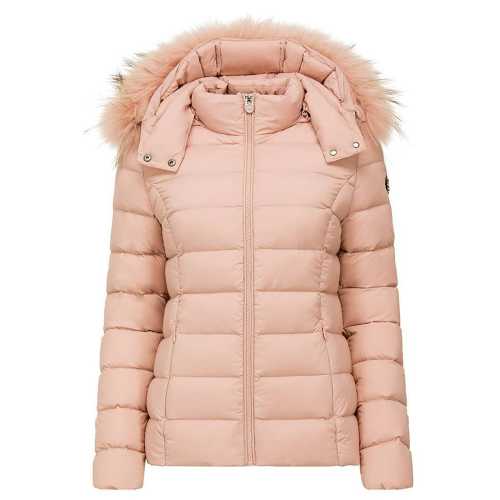 JOTT woman down jacket with fur 90% down 10% feather mod 8903CAR CAROL