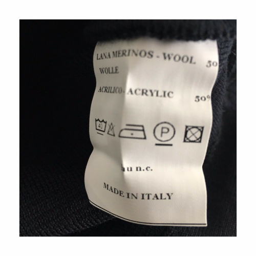 FERRANTE gilet uomo grigio 50% lana 50% acrilico MADE IN ITALY