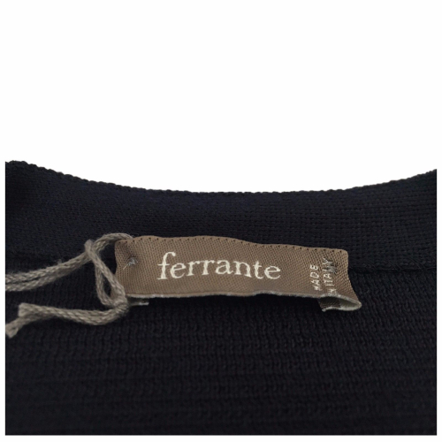 FERRANTE gray men's vest 50% wool 50% acrylic MADE IN ITALY