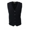 FERRANTE gilet uomo grigio 50% lana 50% acrilico MADE IN ITALY