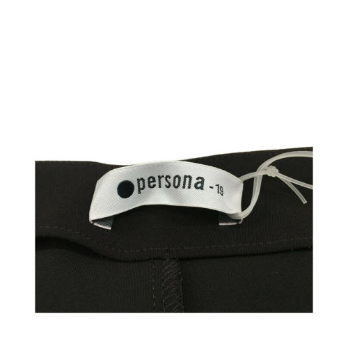 PERSONA by Marina Rinaldi Pantalone donna moro con zip laterale art NEGRA