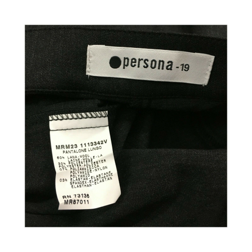 PERSONA by Marina Rinaldi Pantalone donna lana con zip laterale art NASELLI