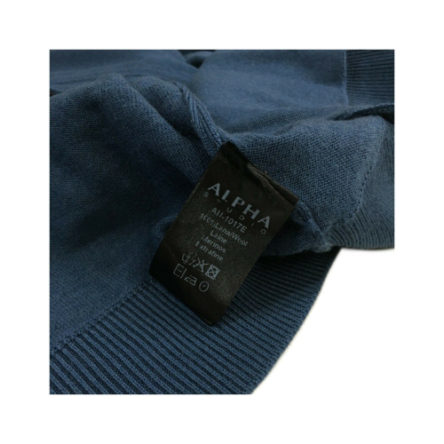 ALPHA STUDIO man cardigan art AU-1071E 100% wool