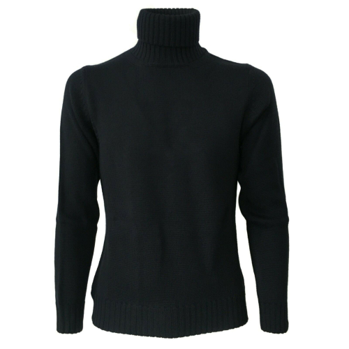 ALPHA STUDIO Maglia uomo collo alto pesante mod AU-1131G 100% lana Merino