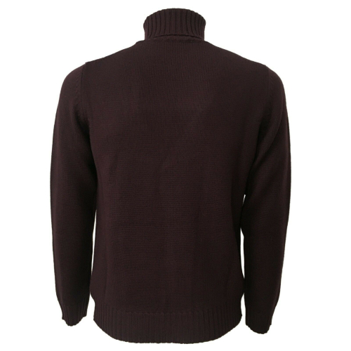 ALPHA STUDIO Maglia uomo collo alto pesante mod AU-1131G 100% lana Merino