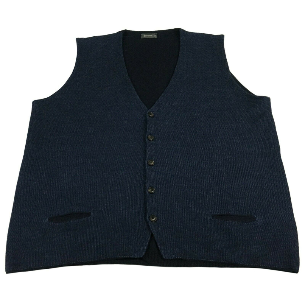 FERRANTE man vest wool/cashmere mod 42U36402 MADE IN ITALY FERRANTE man vest wool/cashmere mod 42U36402 MADE IN ITALY