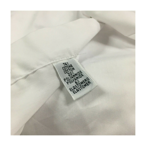 BRANCACCIO camicia uomo slim manica lunga bianco elasticizzata mod GIO’ KS77001
