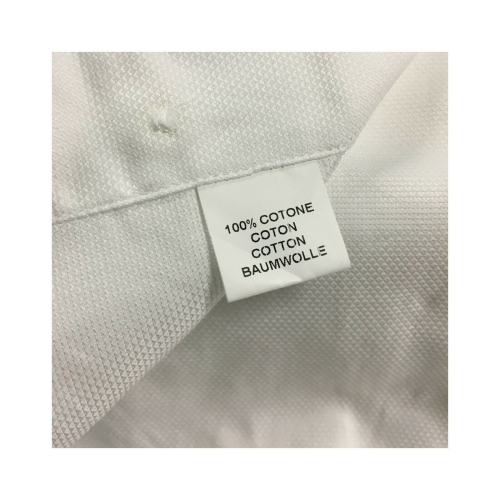 BRANCACCIO man shirt slim long sleeve white 100% cotton oxford mod GIO KS67001