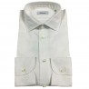 BRANCACCIO man shirt slim long sleeve white 100% cotton oxford mod GIO KS67001