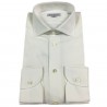 BRANCACCIO camicia uomo oxford leggero slim manica lunga bianco mod GIO’ AB64501
