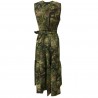LA FEE MARABOUTEE Abito donna senza maniche incrociato mod FC3143 MADE IN ITALY