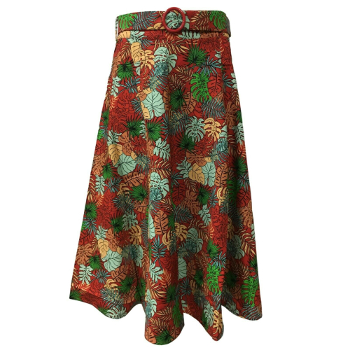 LA FEE MARABOUTEE women's skirt art FC3518 100% cotton MADE IN PORTUGAL