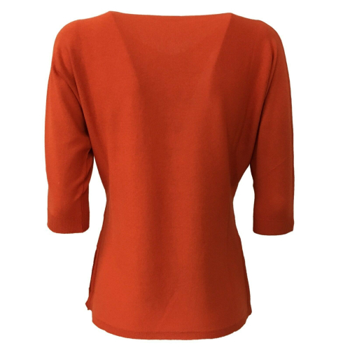 LA FEE MARABOUTEE women's sweater 3/4 sleeve art FC3093 MADE IN ITALY