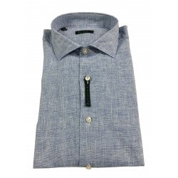 BROUBACK camicia uomo manica lunga NISIDA N66 col 234 malfile celeste