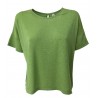 BE LIMOUSINE t-shirt woman half sleeve over laminate mod LT006L AUGUST