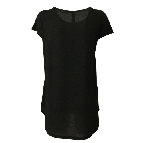 BE LIMOUSINE maxi t-shirt with dropped sleeve laminate mod. LT097L AMBRA