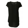 BE LIMOUSINE maxi t-shirt with dropped sleeve laminate mod. LT097L AMBRA