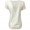 EMPATHIE  women's t-shirt cream mod 2001 100% cotton MADE IN ITALY