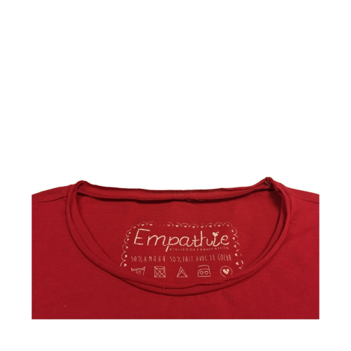 EMPATHIE T-shirt donna mezza manica mod 0108 100% cotone MADE IN ITALY