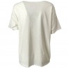 EMPATHIE  women's t-shirt cream mod 2201 100% cotton MADE IN ITALY