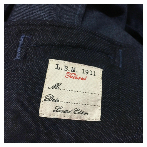 L.B.M 1911 gilet uomo grigio 45% cotone 40% lana 15% poliammide mod 1421