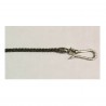 D'AMICO catena portachiavi torchon grande colore argento WAU0394 MADE IN ITALY