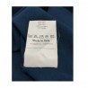 BKØ t-shirt uomo militare taschino righe mod DU18013 100% cotone MADE IN ITALY