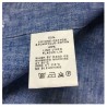 MGF 965 man shirt light denim long sleeve with pocket mod 10.TG.L 901401